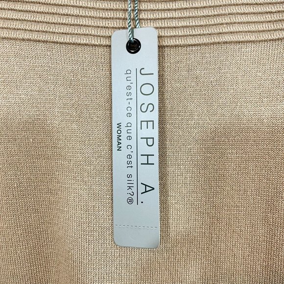 Joseph A NEW Tan Black Color Block Pullover Sweater Tunic Zipper Accent Size 1X - Picture 6 of 7